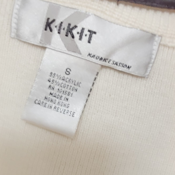 K I K I T size small with detachable collar NWT - Picture 7 of 12